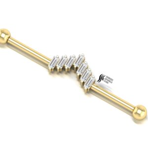 LAB   DIAMOND  BAGUETTE INDUSTRIAL