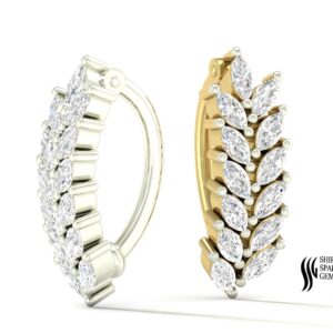 LAB   DIAMOND  EARPIN HEALIX BELLY