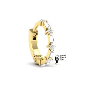 NATURAL   DIAMOND NOSE RING