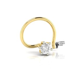 NATURAL   DIAMOND NOSE PIN