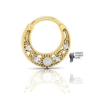 Natural Diamond Nose Ring