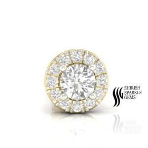 18KT Diamond Nose Pin
