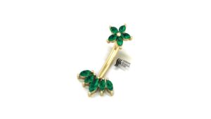 Natural Emerald bellybutton....
