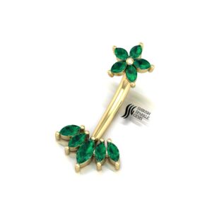 Natural Emerald bellybutton....