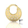 Gold Diamond Earring