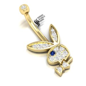 Natural Diamond Bellybutton....