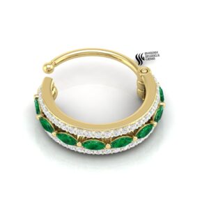 Natural Emerald Diamond conch....