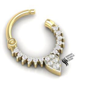 NATURAL DIAMOND NOSE RING