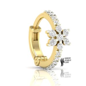 Natural Diamond Nose Ring