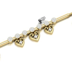 14 Kt Natural Diamond Earpin